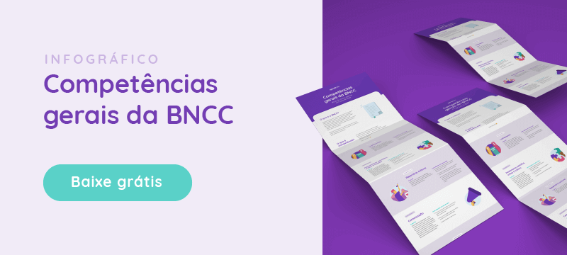 ilustração com título "Competência gerais da BNCC"
